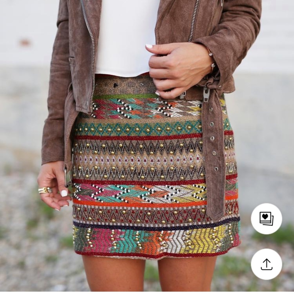 Glamorous high waist mini skirt